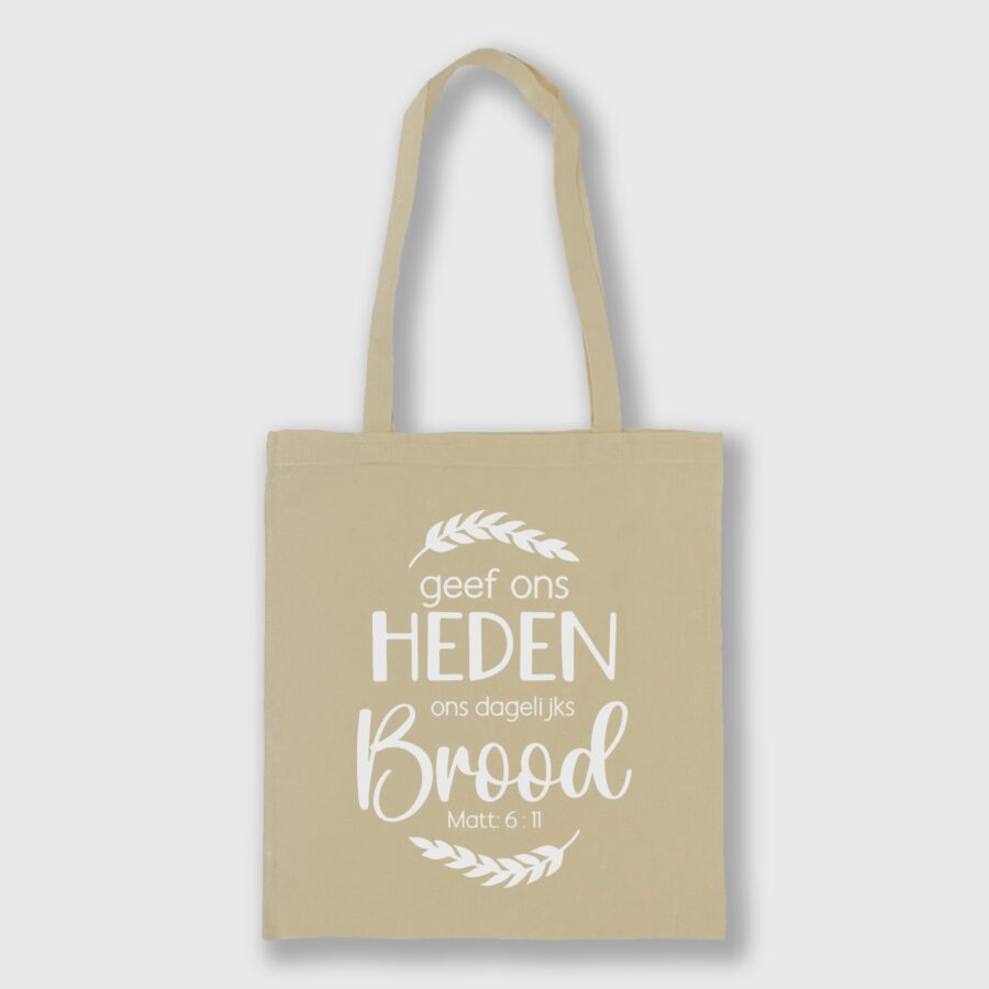 Katoenen Tas | geef ons heden ons dagelijks brood - Image 3